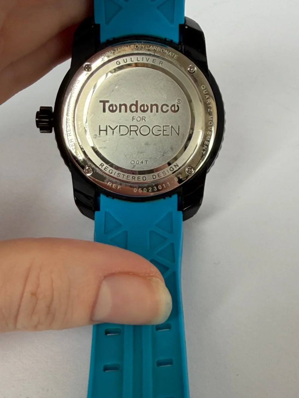 Tendence for Hydrogen Gulliver Skull Watch 50mm Blue Black 05023011B2